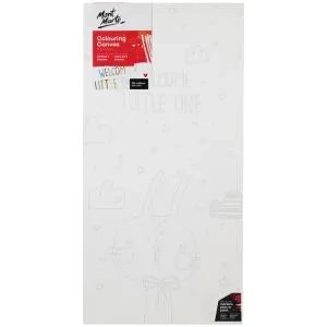 Mont Marte Signature Coloring Canvas - 30x60cm