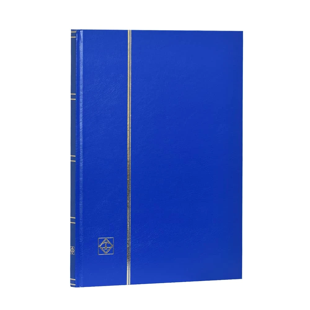 ألبوم طوابع كتاب الأوراق المالية الأساسي الجديد من Leuchtturm 16 صفحة باللون الأبيض مقاس A4