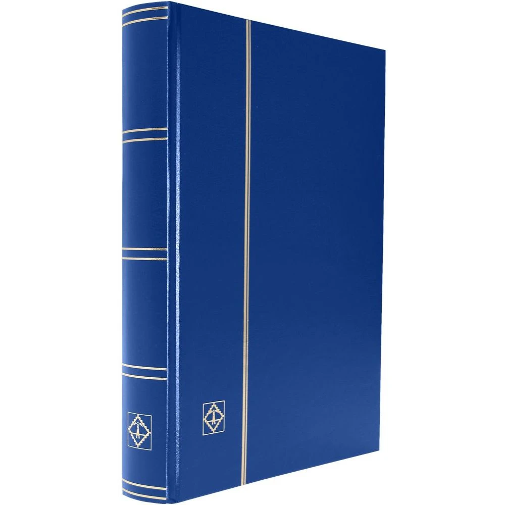 ألبوم طوابع كتاب الأوراق المالية الأساسي الجديد من Leuchtturm 64 صفحة باللون الأبيض مقاس A4