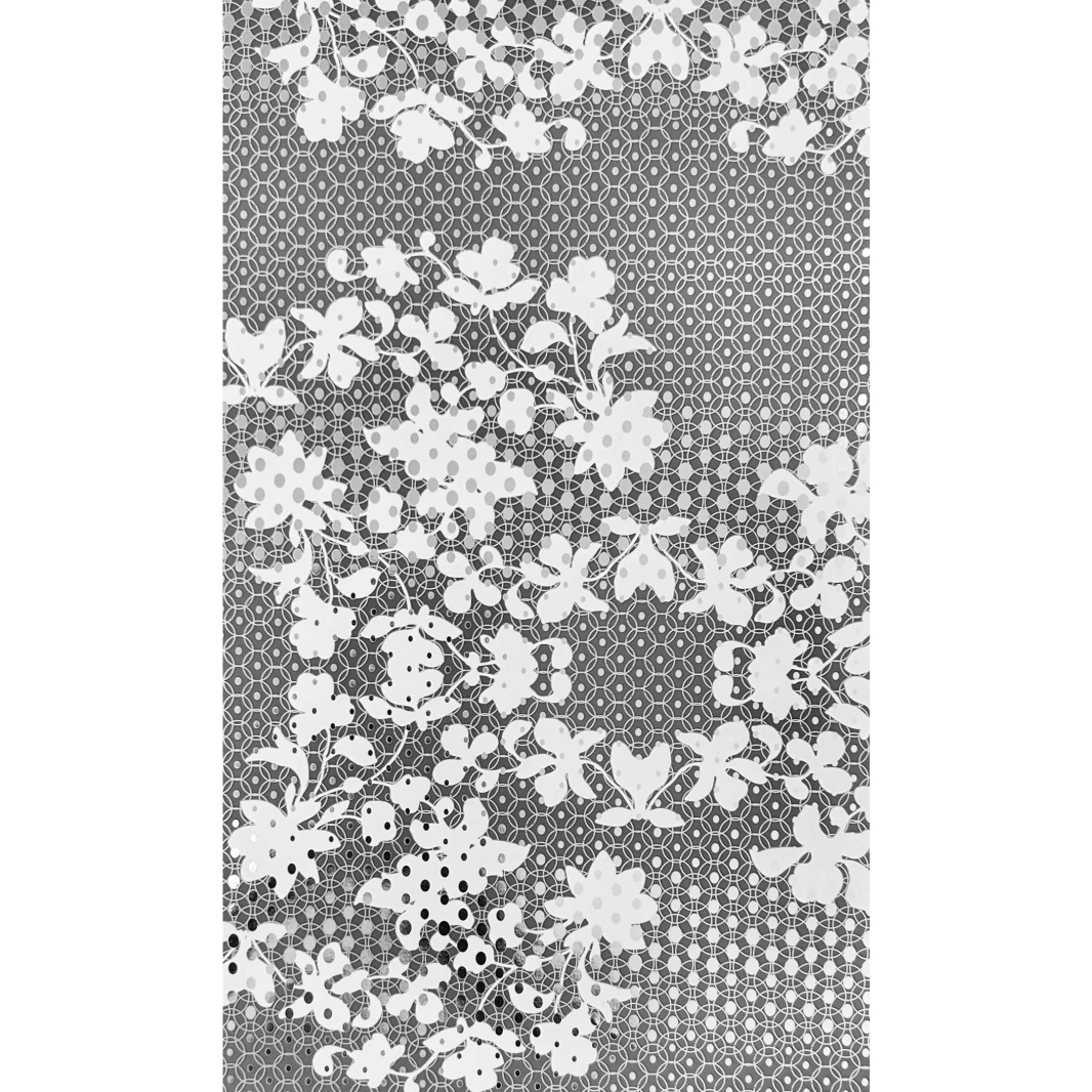 ورق تغليف الهدايا الفاخر من Jung Design مقاس 75×100 سم - لون فضي لحفلات الزفاف