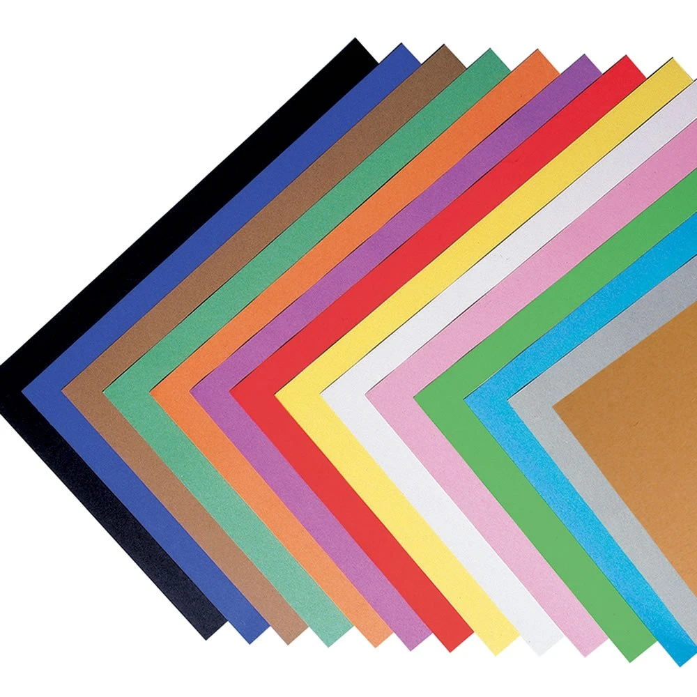 ورق كرتون ملون ممتاز 220 جرام 50×65 سم – A2