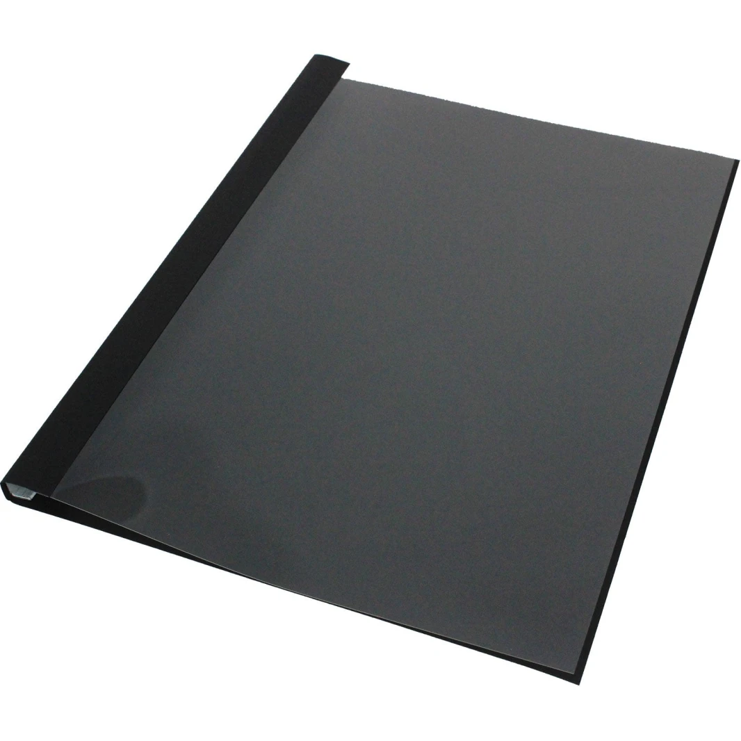 Leitz Channel Binding Covers Transparent Front & Carton Back A4 - Box of 10