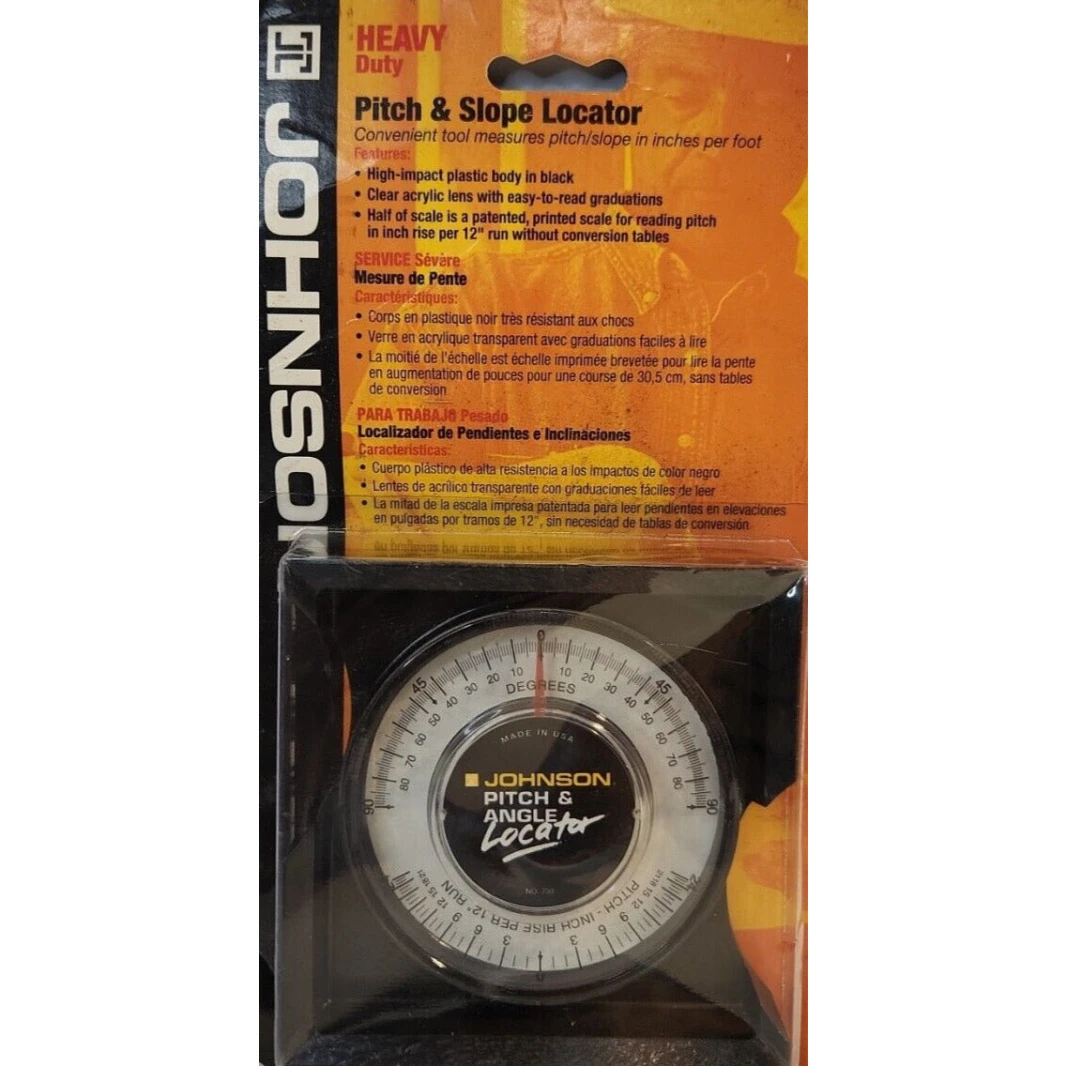 Johnson Heavy Duty Pitch & Slope Locator