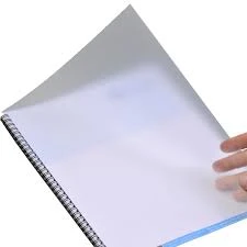 أغلفة تجليد بيضاء غير لامعة بحجم A4 من Niceday، 300 ميكرون - عبوة من 25