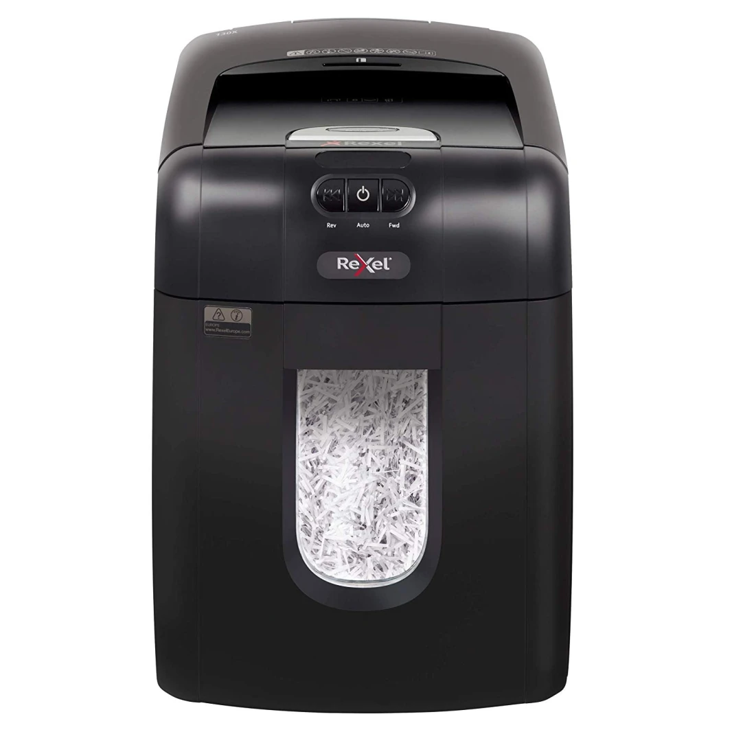 Rexel Auto Feed 130 Sheets P4 Cross Cut Shredder Machine - Autofeed+ 130X
