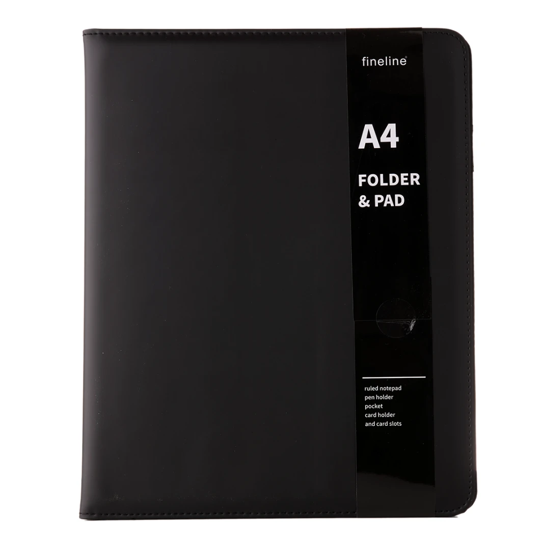 Fineline Premium Portfolio + Pad - A4