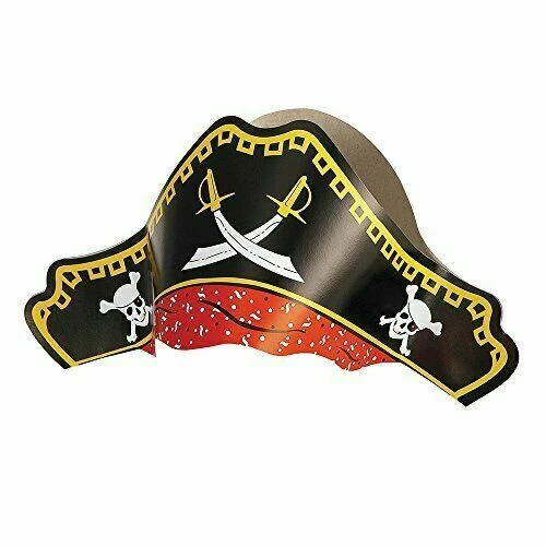 Paper Pirate Hats - 4pc