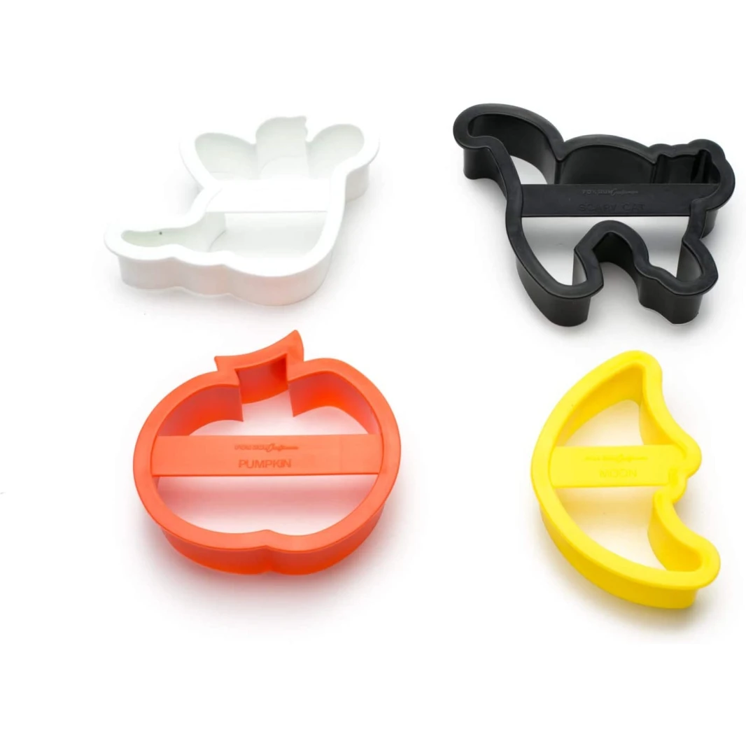Fox Run Halloween Cookie Cutter Set - Pack of 4