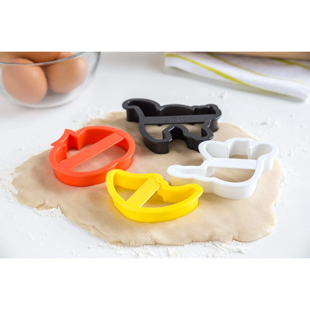 Fox Run Halloween Cookie Cutter Set - Pack of 4