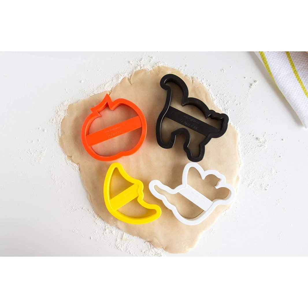 Fox Run Halloween Cookie Cutter Set - Pack of 4