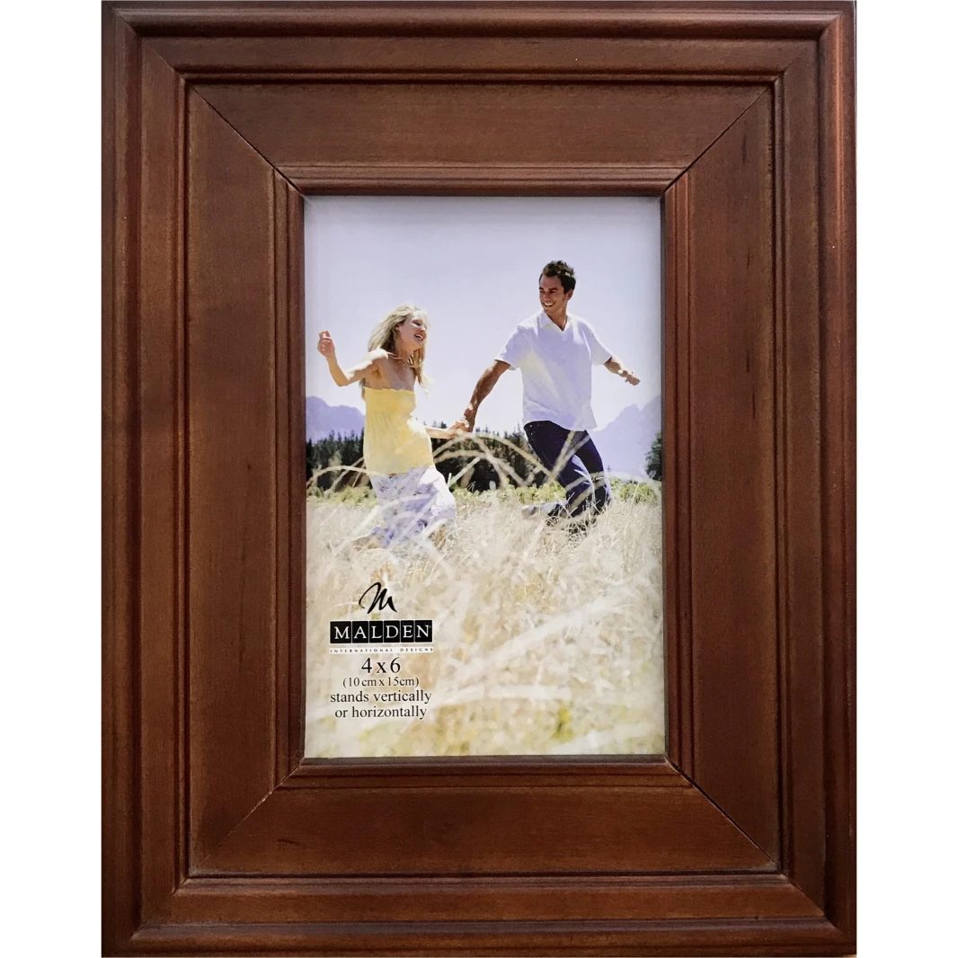 إطار الصورة Malden Solid Rich Walnut مقاس 4 × 6 بوصة