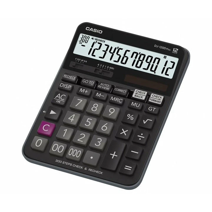 آلة حاسبة مكتبية كاسيو DJ-120D Plus