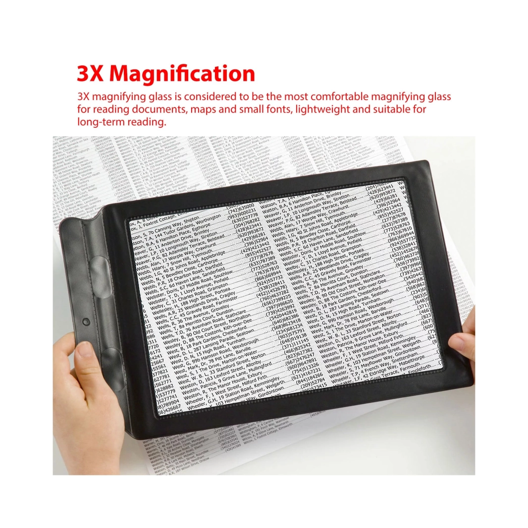 Etay Deluxe Framed Magnifying Sheet A4