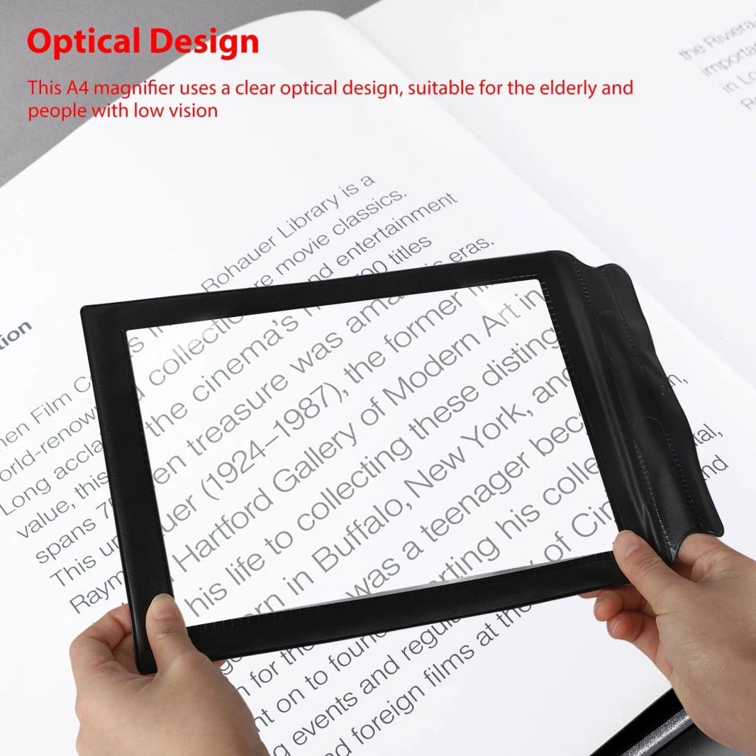 Etay Deluxe Framed Magnifying Sheet A4