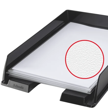 Esselte L-Shape Folder Transparent Embossed File A4