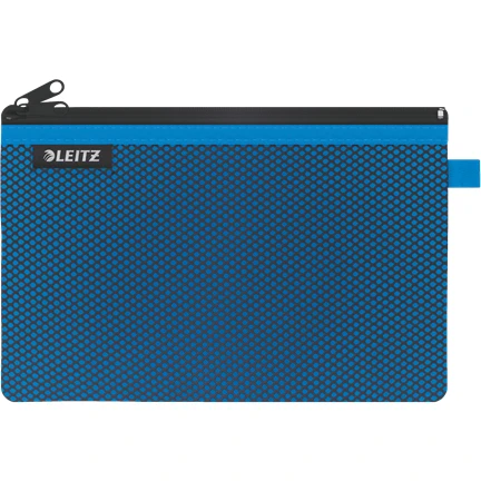 حافظة أقلام شبكية من Leitz WoW 2 جيب وحقيبة سفر 23 × 15 سم
