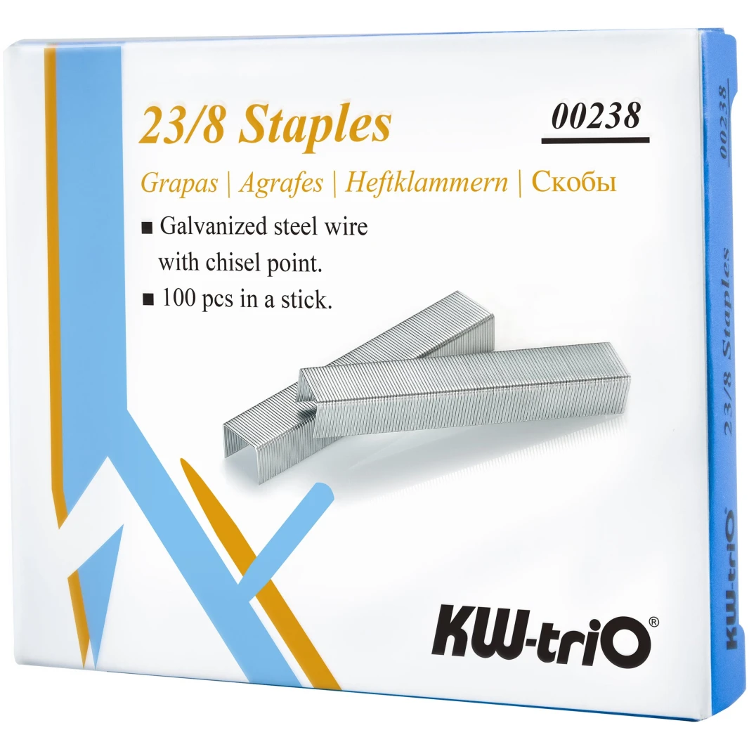 KW-Trio Heavy Duty Staples 23/  Box of 1000