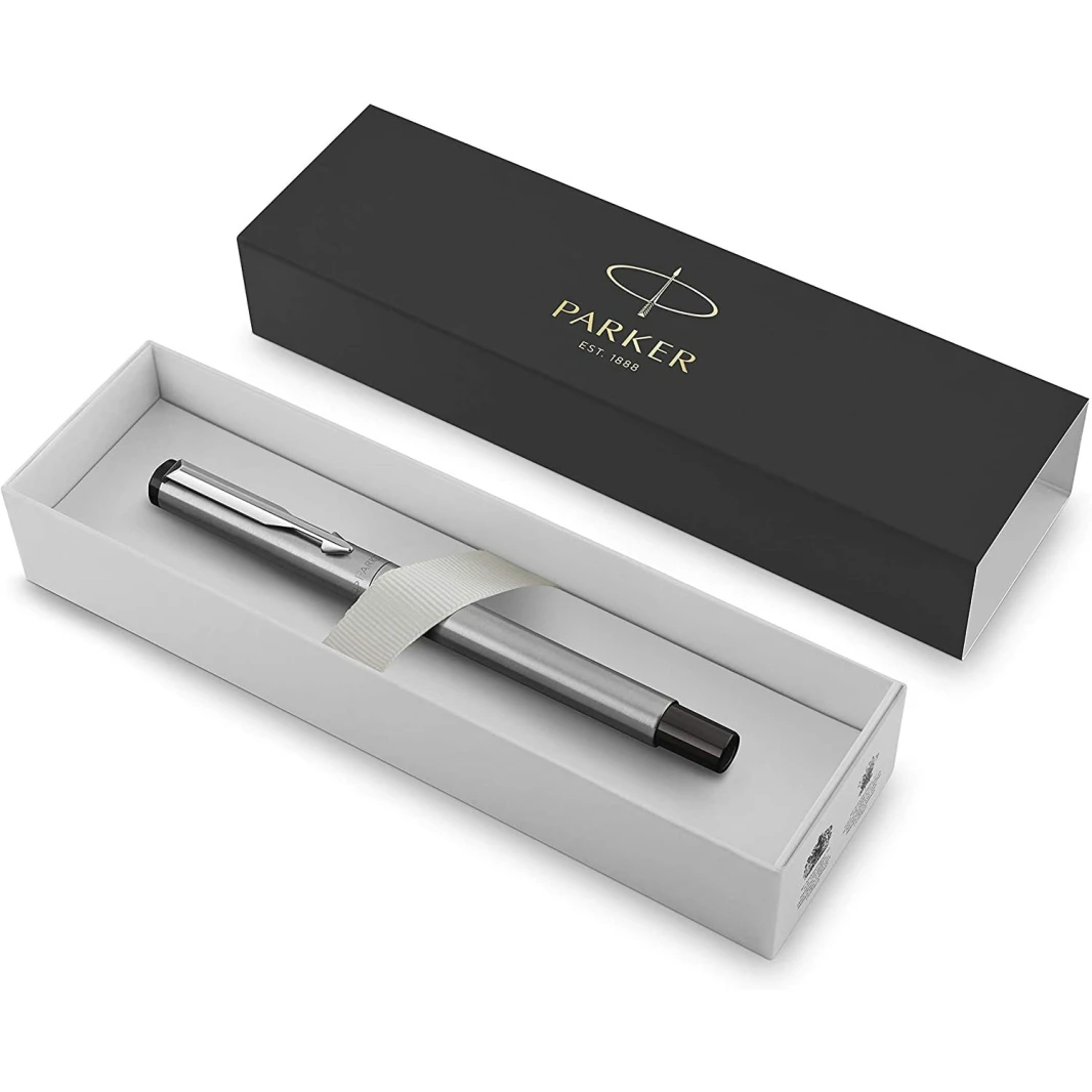 Parker Vector Stainless Steel CT Rollerball Pen