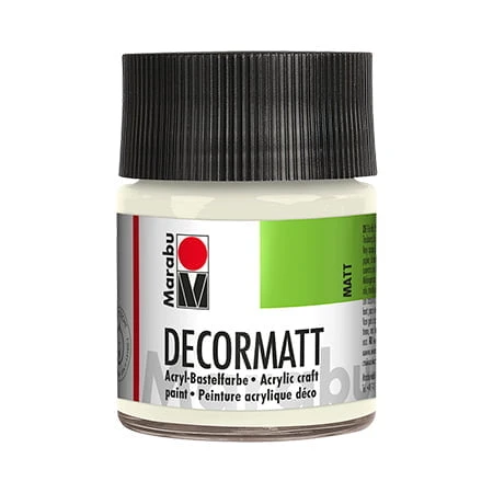 Marabu Decor Matt Acrylic Paint in a Jar 50ml