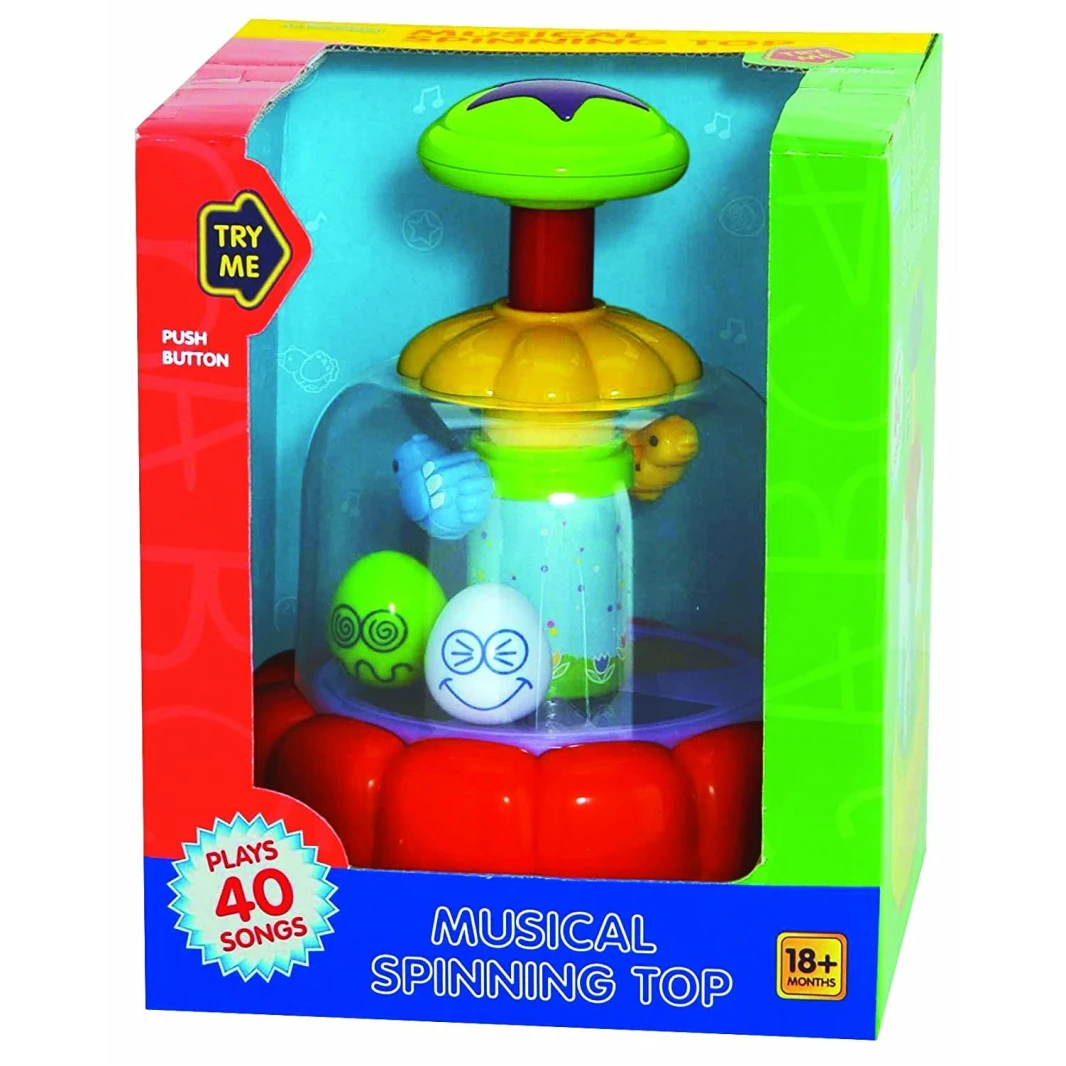 MEGCOS Musical Spinning Top