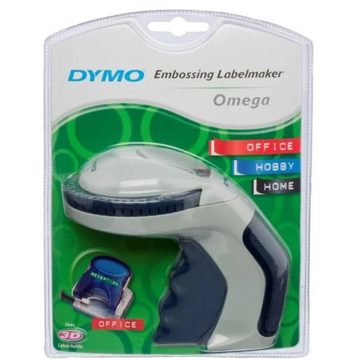 ماكينة صنع الملصقات اليدوية Dymo Omega مقاس 9 مم
