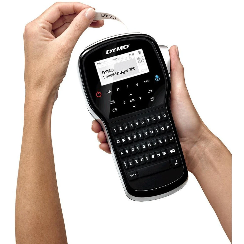 ماكينة صنع الملصقات الرقمية القابلة لإعادة الشحن Dymo Label Manager 280 D1
