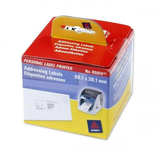 ملصقات العناوين الحرارية المتوافقة مع Zweckform LW مقاس 99.1×38.1 مم - لفة واحدة من 220