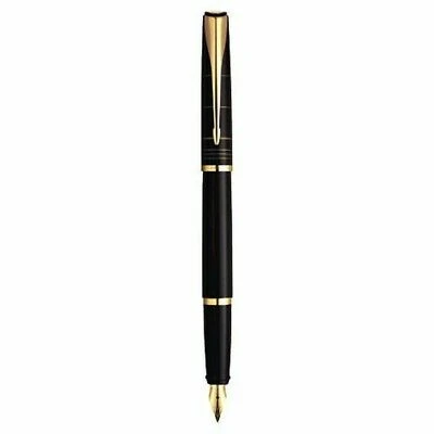 Parker Latitude Silky Black GT Fountain & Ballpoint Pen Set