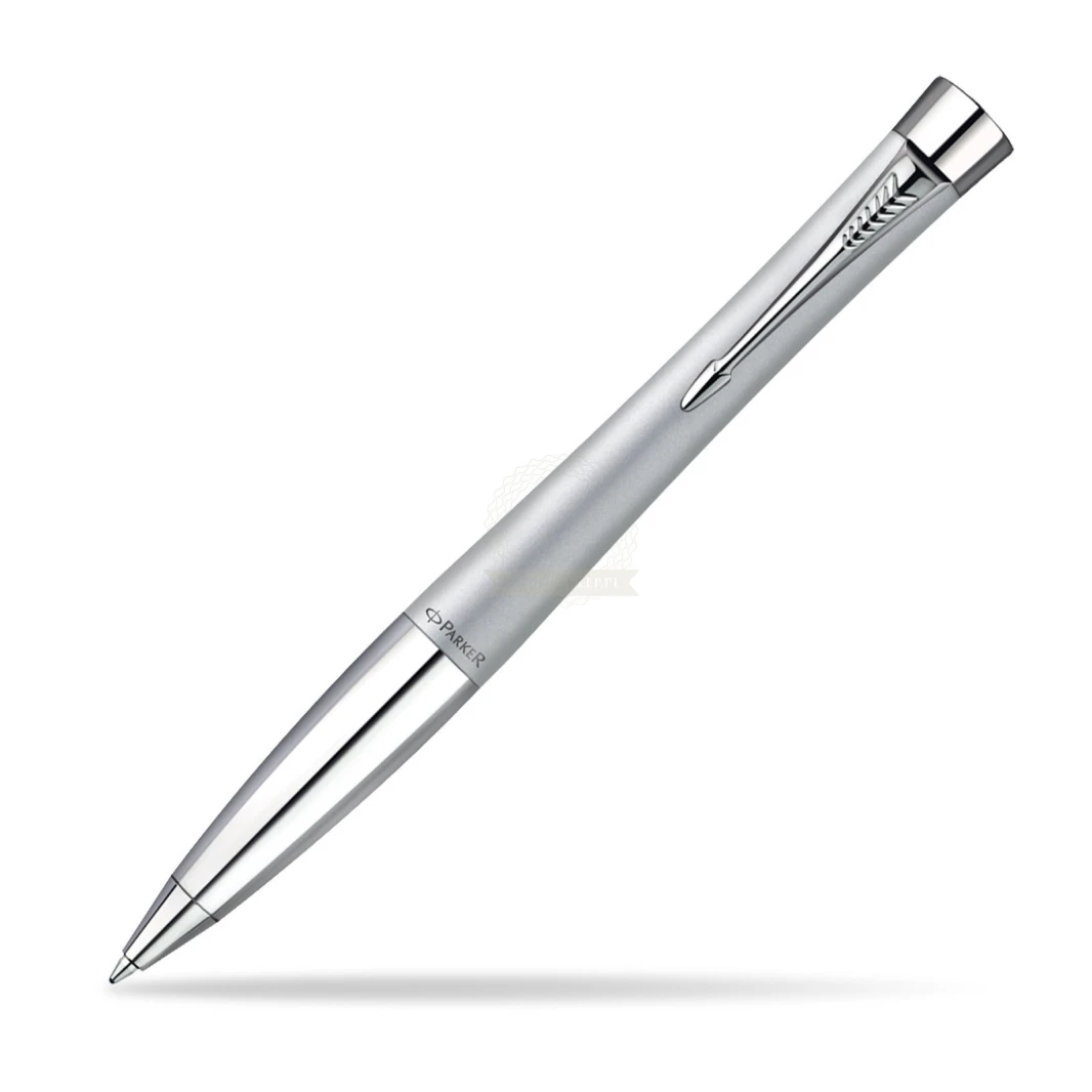 مجموعة أقلام الحبر الجاف والنافذة من Parker Urban Fashion Fast Track Silver CT
