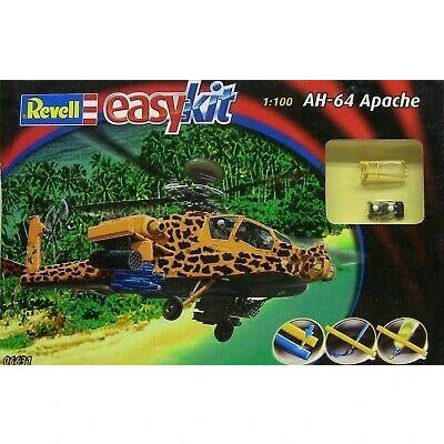 طقم نموذجي سهل الاستخدام من طراز AH-64 Apache من Revell