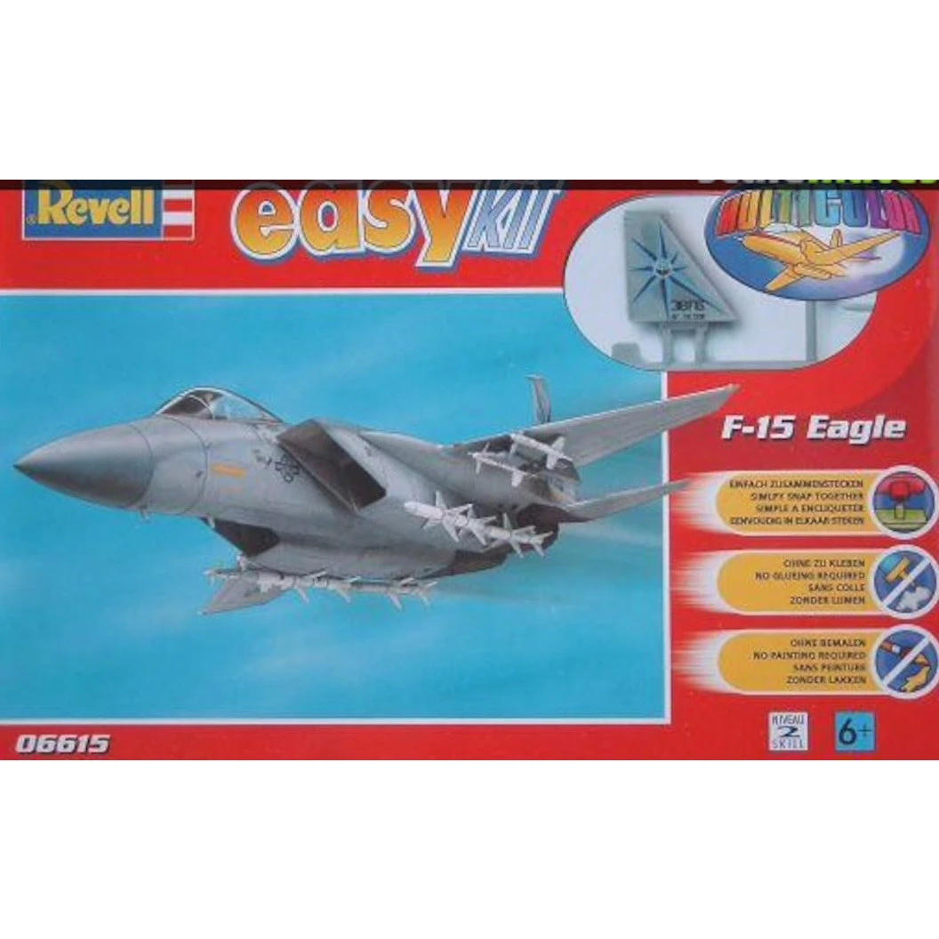 طقم نموذجي سهل الاستخدام من طراز F-15 Eagle من ريفيل
