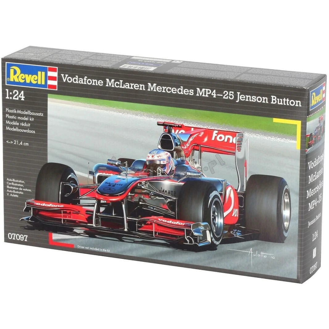 طقم موديلات Revell فودافون ماكلارين مرسيدس MP4-25 جينسون باتون