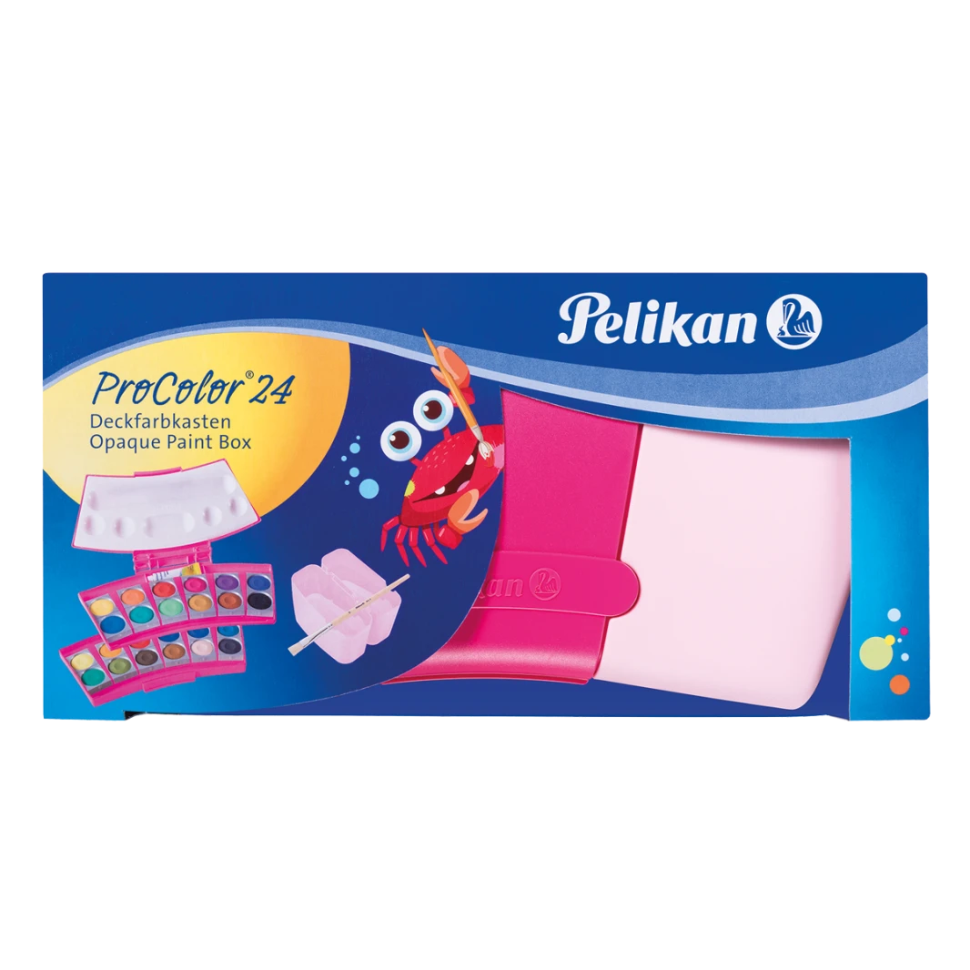 Pelikan Procolor 24 Opaque Watercolours Paint Box