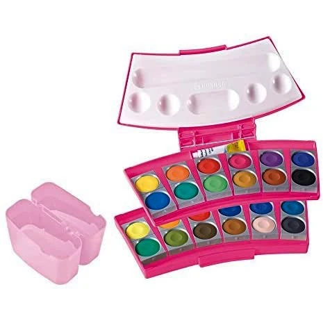 Pelikan Procolor 24 Opaque Watercolours Paint Box