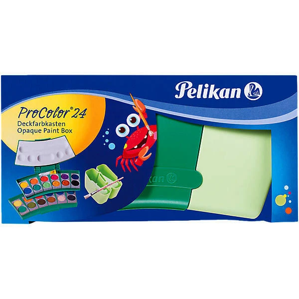 Pelikan Procolor 24 Opaque Watercolours Paint Box