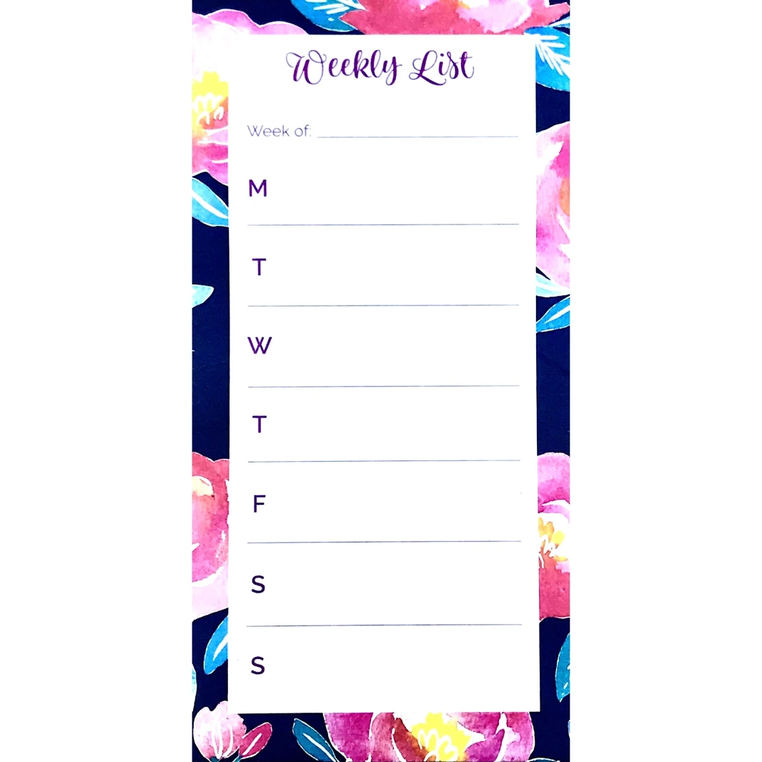 IG Design Paper Craft Magnetic List Pad 20x10cm