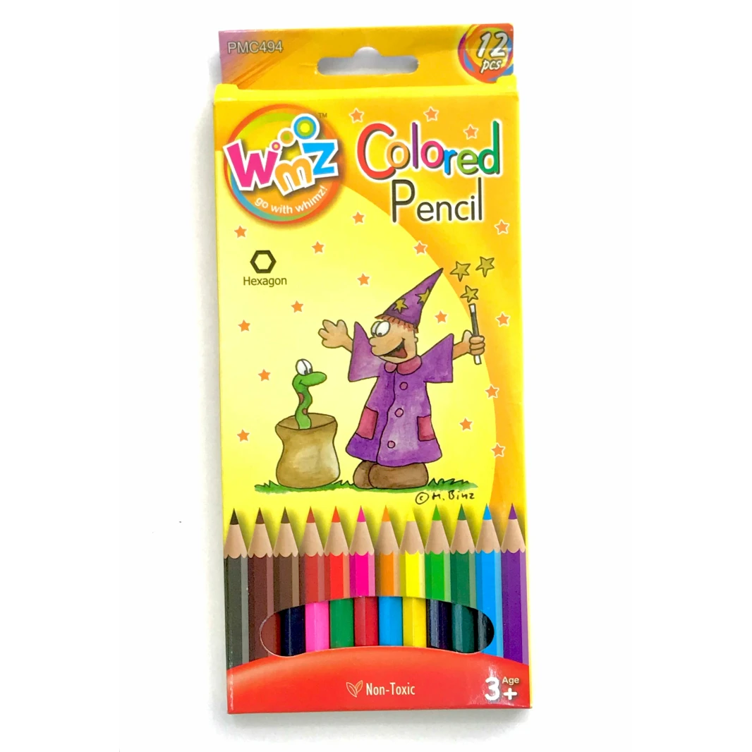 WMZ Colouring Pencils Pack of 12