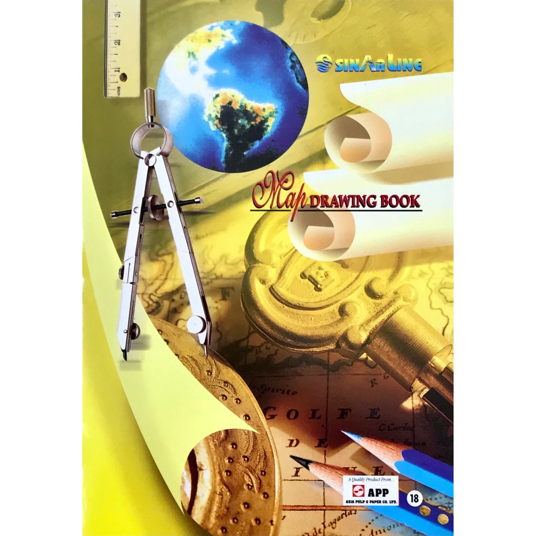 دفتر رسم الخرائط من سينارلاين 33×24 سم