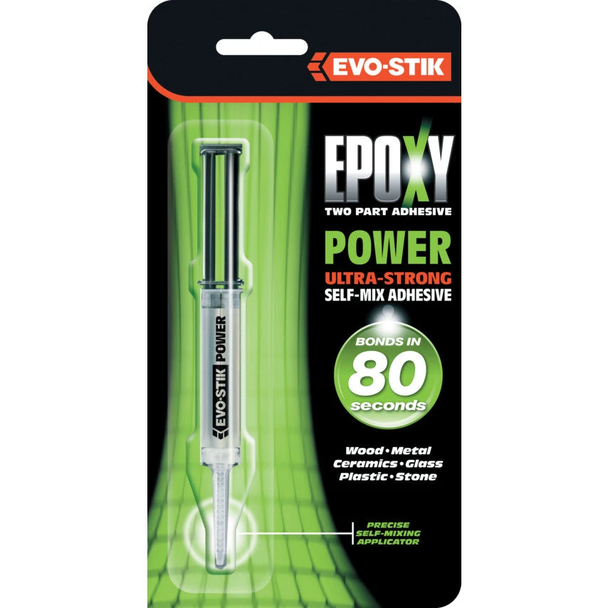 مادة لاصقة ذاتية المزج من Evo-Stik Epoxy Power، 3 جرام