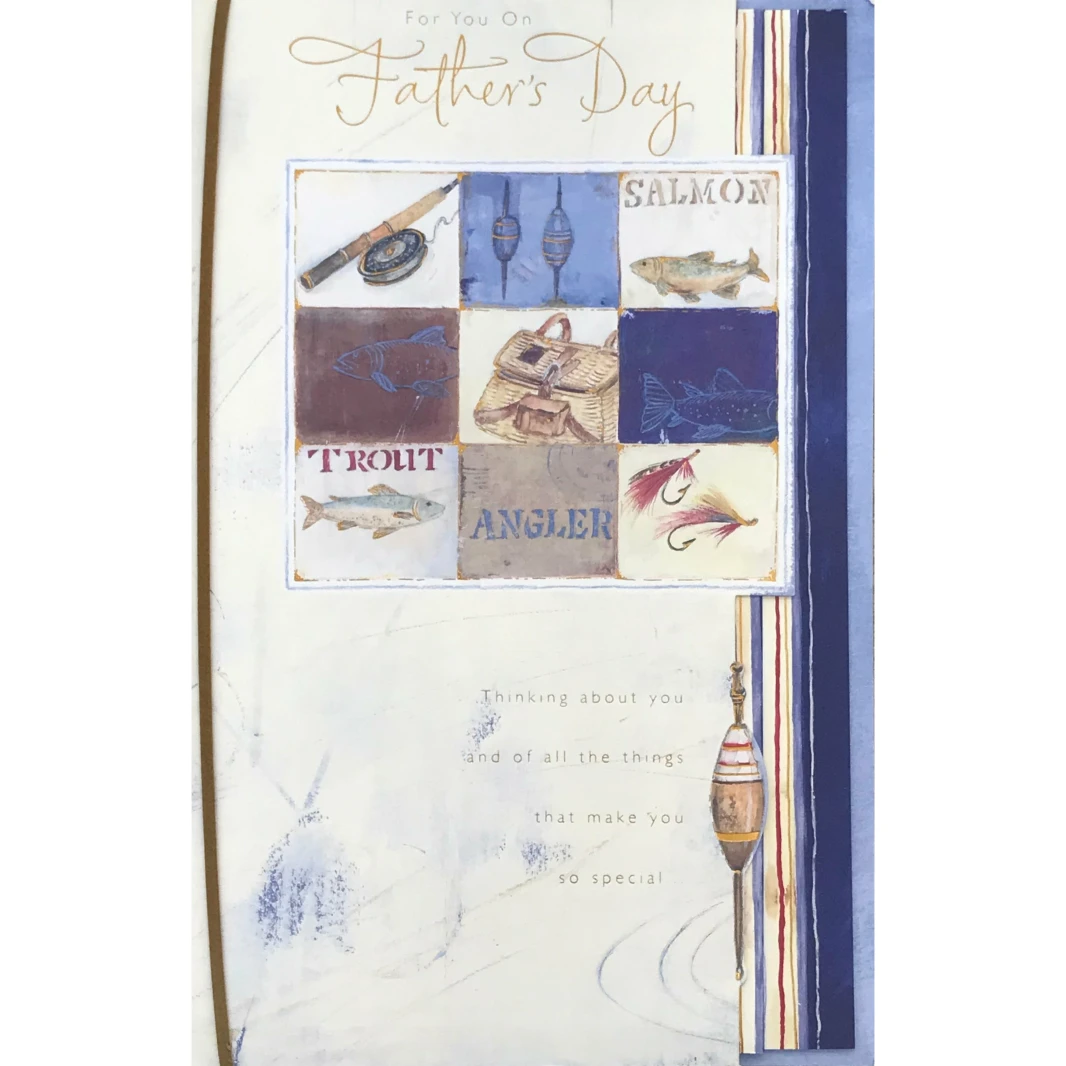 UK Greetings Father's Day Greeting Card 18x27 cm with Envelope