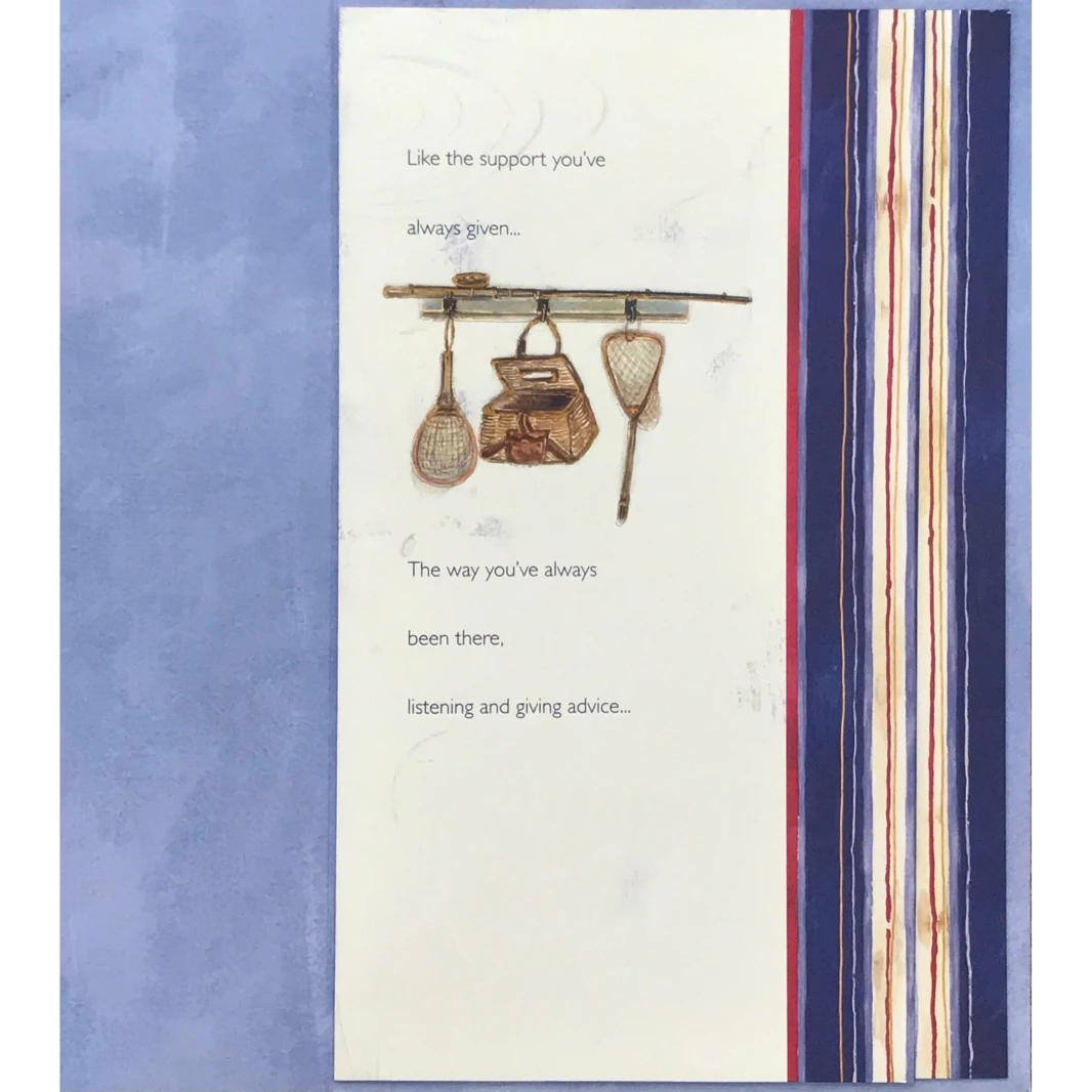 UK Greetings Father's Day Greeting Card 18x27 cm with Envelope