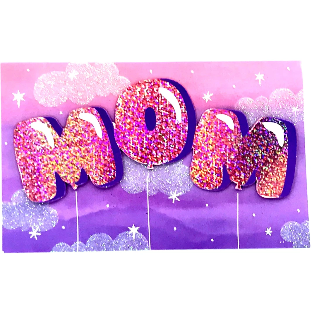Paper Craft Mother's Day Greeting Card 20x12cm with Envelope