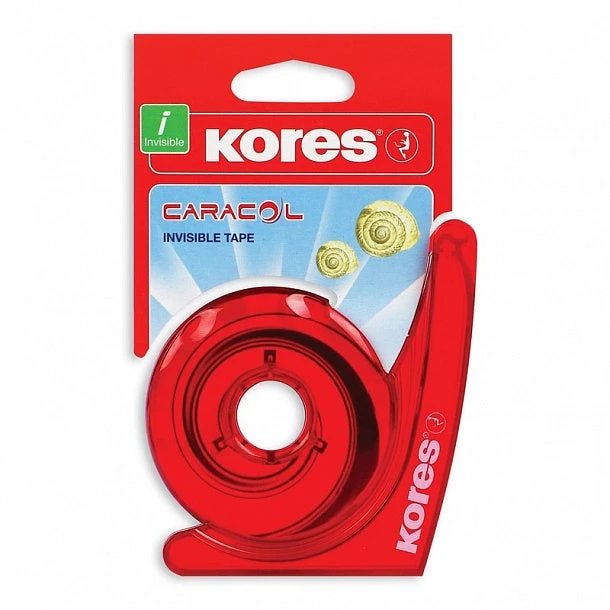 موزع شريط لاصق من Kores Caracol مع شريط لاصق
