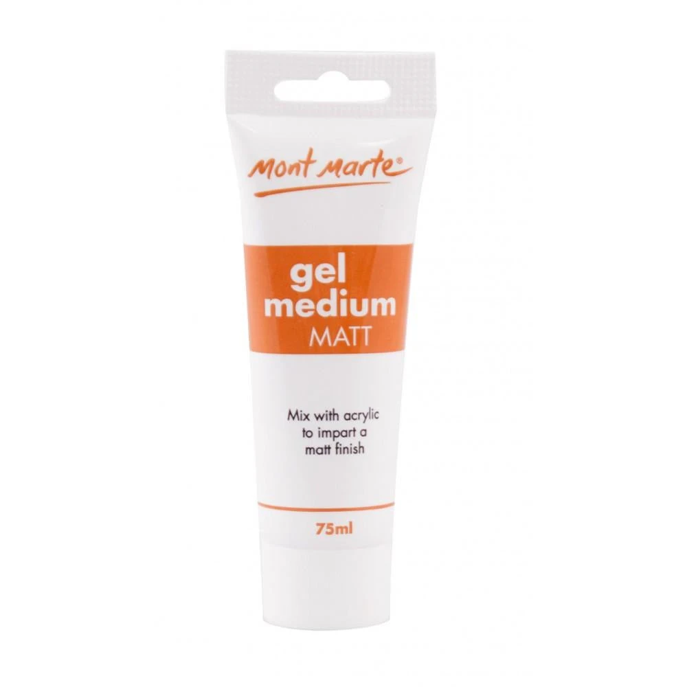 Mont Marte Acrylic Gel Medium - Matt / 75ml