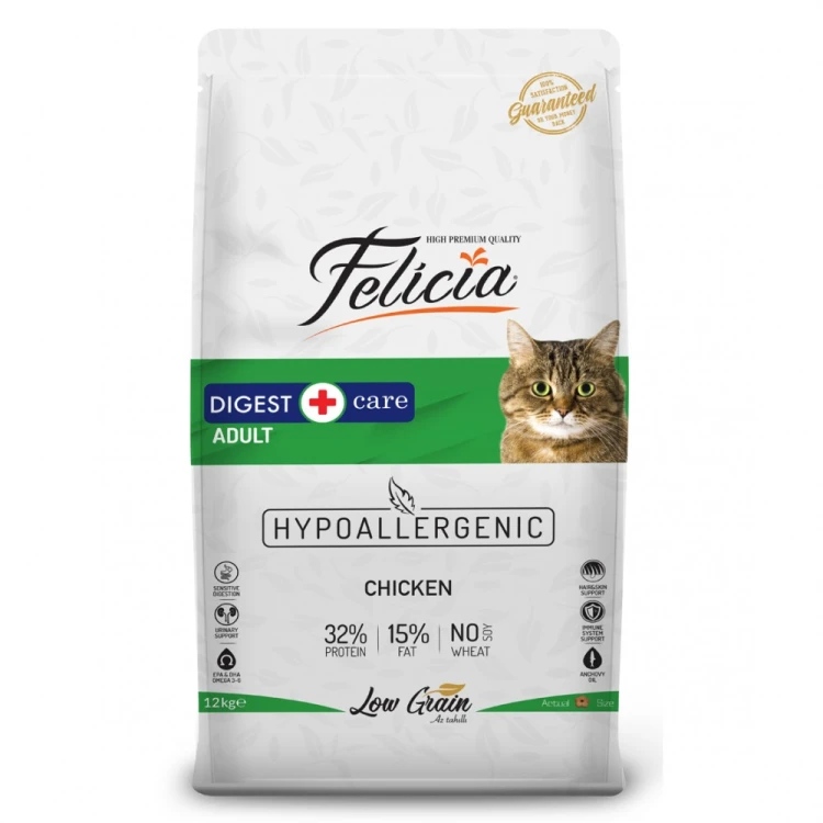 Felicia Adult Cat Food with Chicken (12 kg)