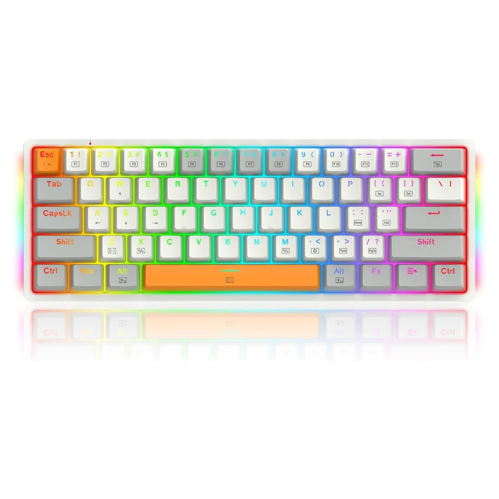 Redragon K642WGO AKALI 60% RGB Mechanical Keyboard