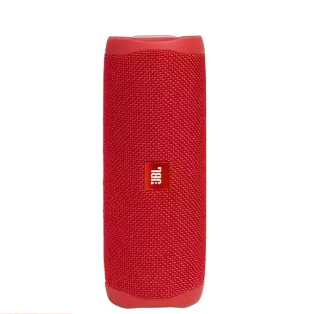 مكبر صوت JBL Flip 5 مقاوم للماء ومحمول بتقنية البلوتوث - أحمر
