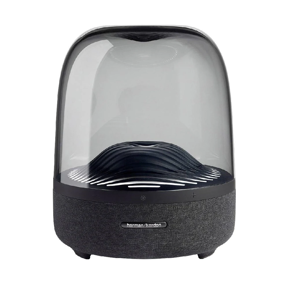 مكبر صوت استريو لاسلكي Harman Kardon Aura Studio 3 باللون الأسود
