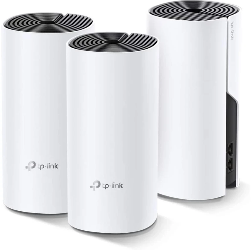 نظام شبكة Wi-Fi المنزلية بالكامل DECO M4 من Tp Link، حزمة من 3 قطع AC1200