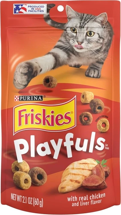 Friskies Playfuls with Real Chicken & Liver Flavor 60 g